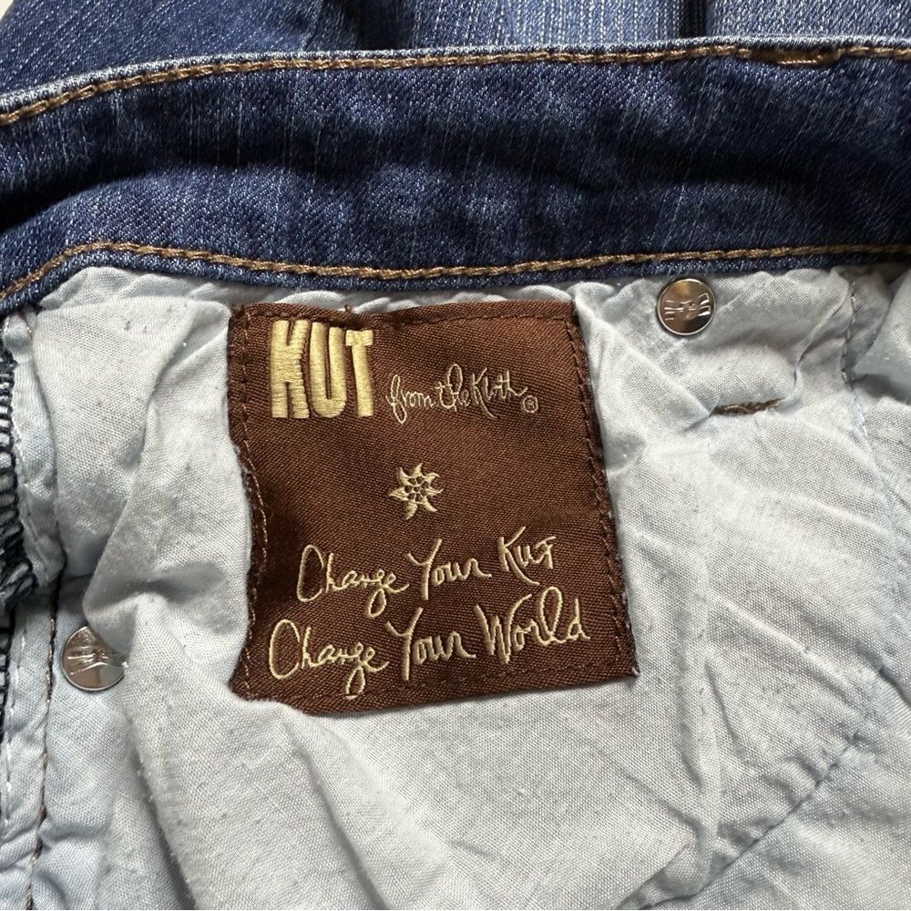 Kut from the Kloth Denim Shorts Blue Plus Size 20W - Picture 11 of 15